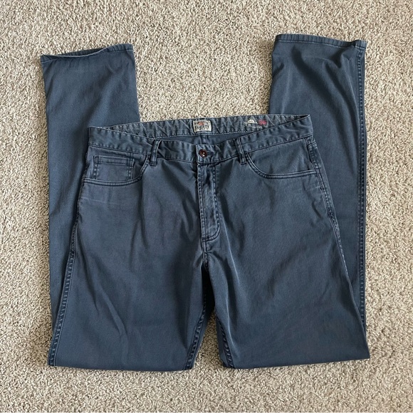 Faherty Stretch 5 Pocket Stretch Terry Pants - Picture 1 of 9